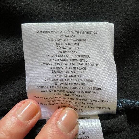 Alp-n-Rock Kitz Fleece Jacket Full Zip Blue Ski Embroidered Cross Stitch Patch - Picture 14 of 16